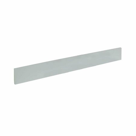 COMFORTCORRECT 37 in. Engineered Stone Backsplash, White CO2798967